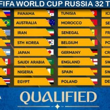 Pronto para equipamentos de futebol copa do mundo 2018